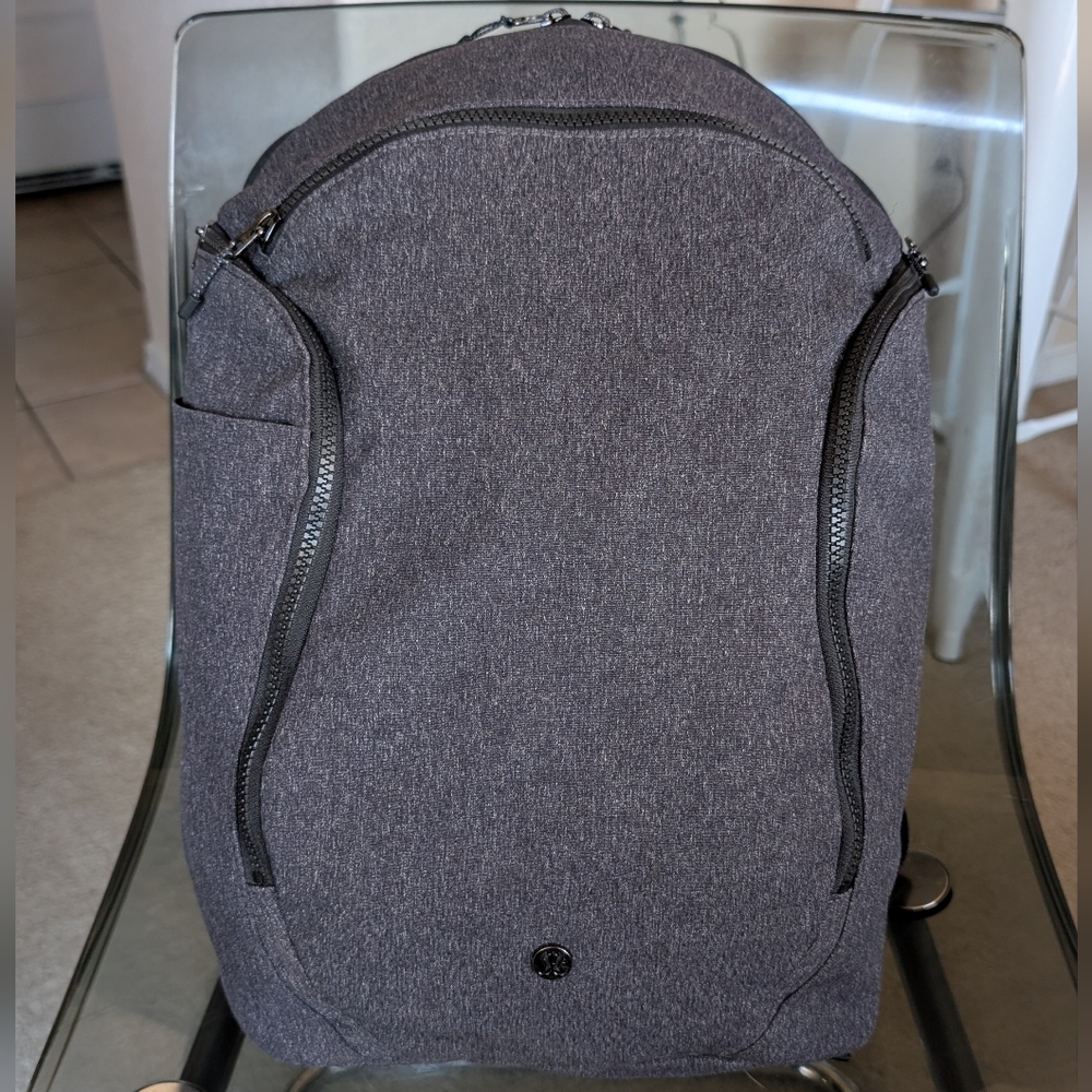 Lululemon grey backpack